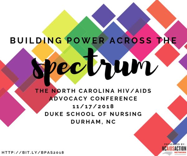 Building Power Across the Spectrum NC Advocacy Conference Nov 2018